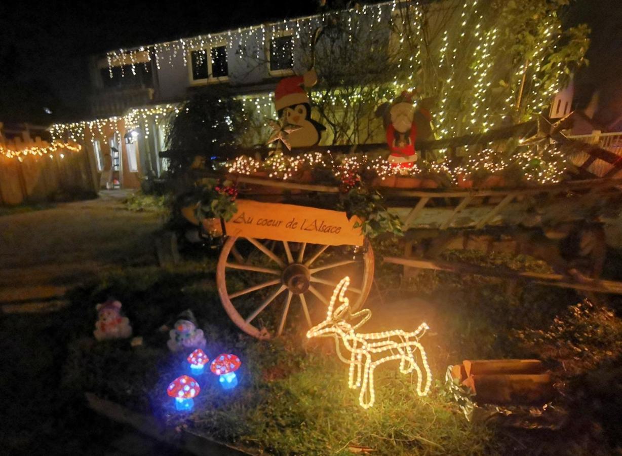 Вілла Au Coeur De L'Alsace Eschau Екстер'єр фото
